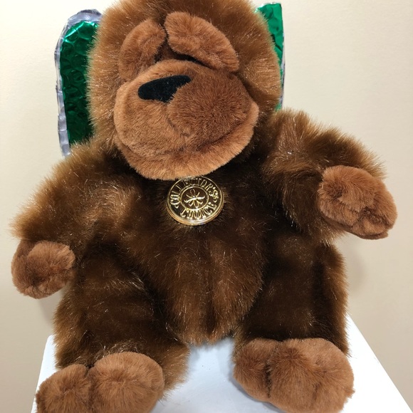 Collector's Choice Gorilla Monkey Ape Brown Tan Plush Stuffed Animal 11" - Picture 1 of 12
